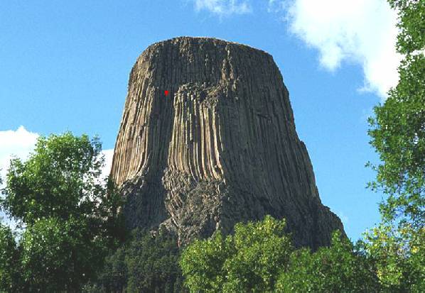Devils Tower von Süden
