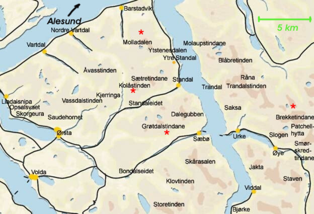 Karte Umgebung Örsta