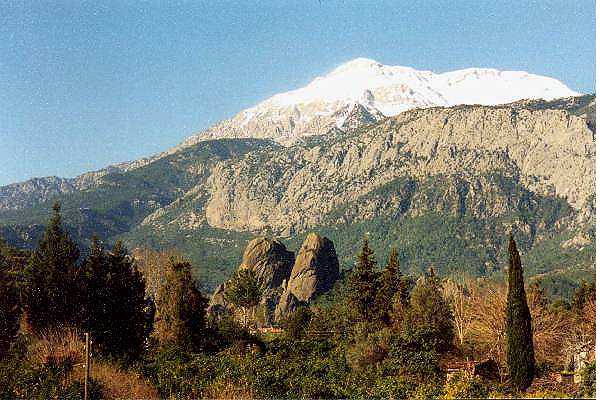 Karatasch-Felsen unterm Tahtali